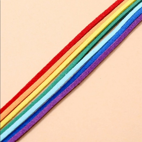 #179 Rainbow Rope Fashion Bracelet - Picture 9 of 12